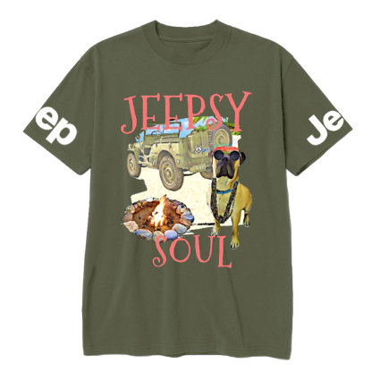 Jeepsy Soul Mastiff T-Shirt