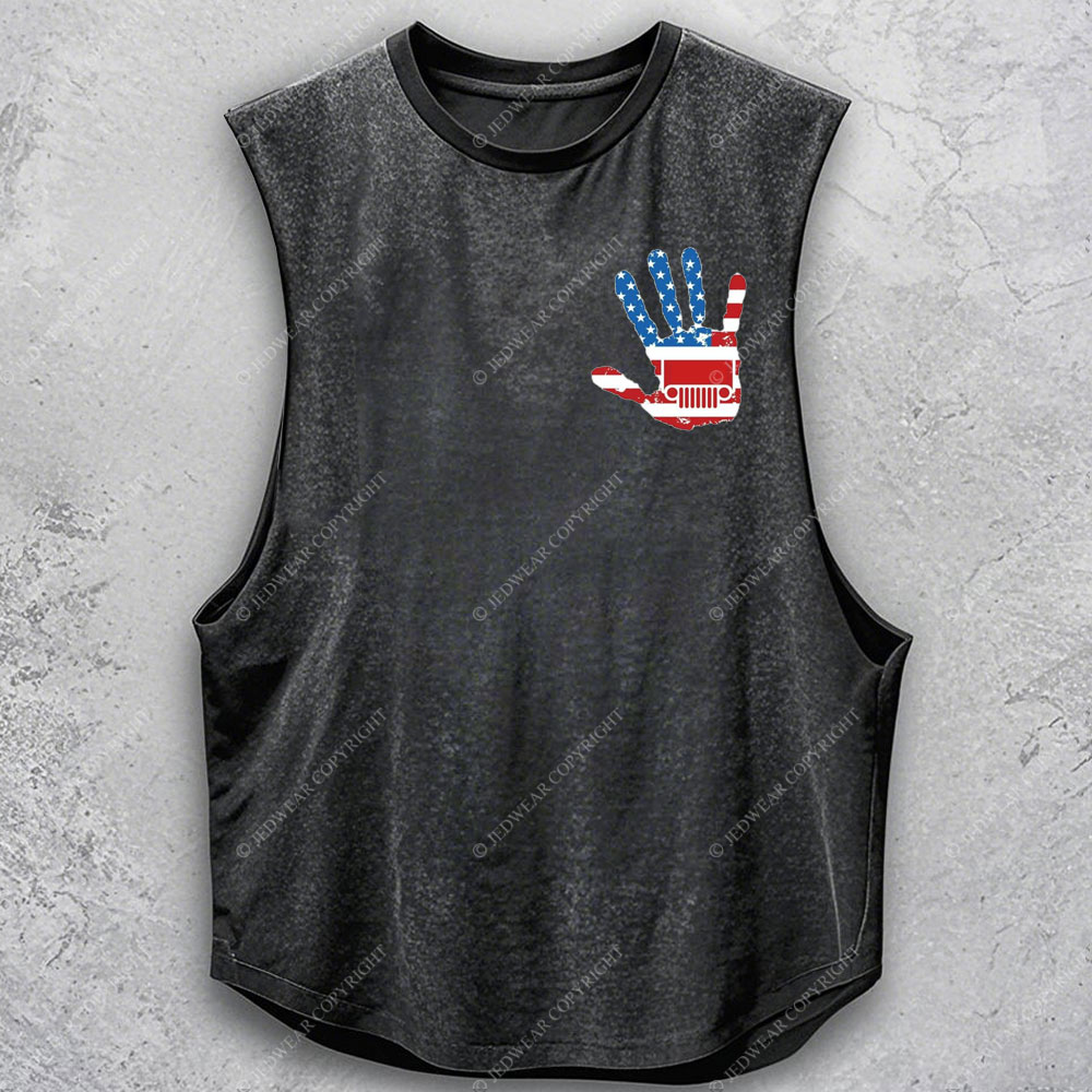 Jp Wave American Flag Men's Tank