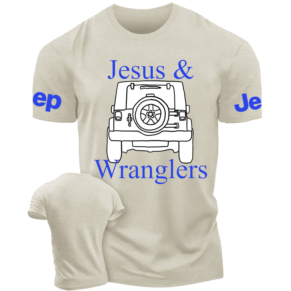 Jesus and Wranglers Jp T-Shirt
