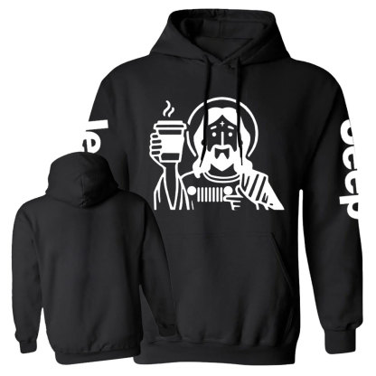 Funny Jesus Christ Jp Grille Casual Hoodie