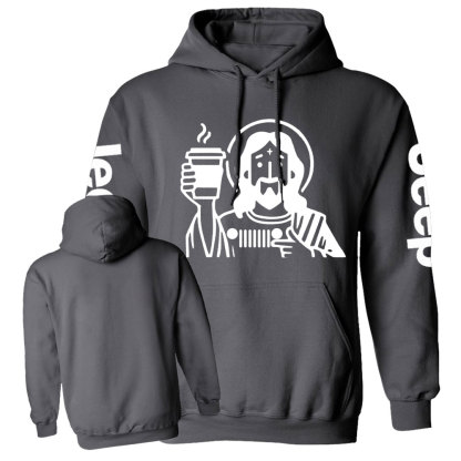Funny Jesus Christ Jp Grille Casual Hoodie