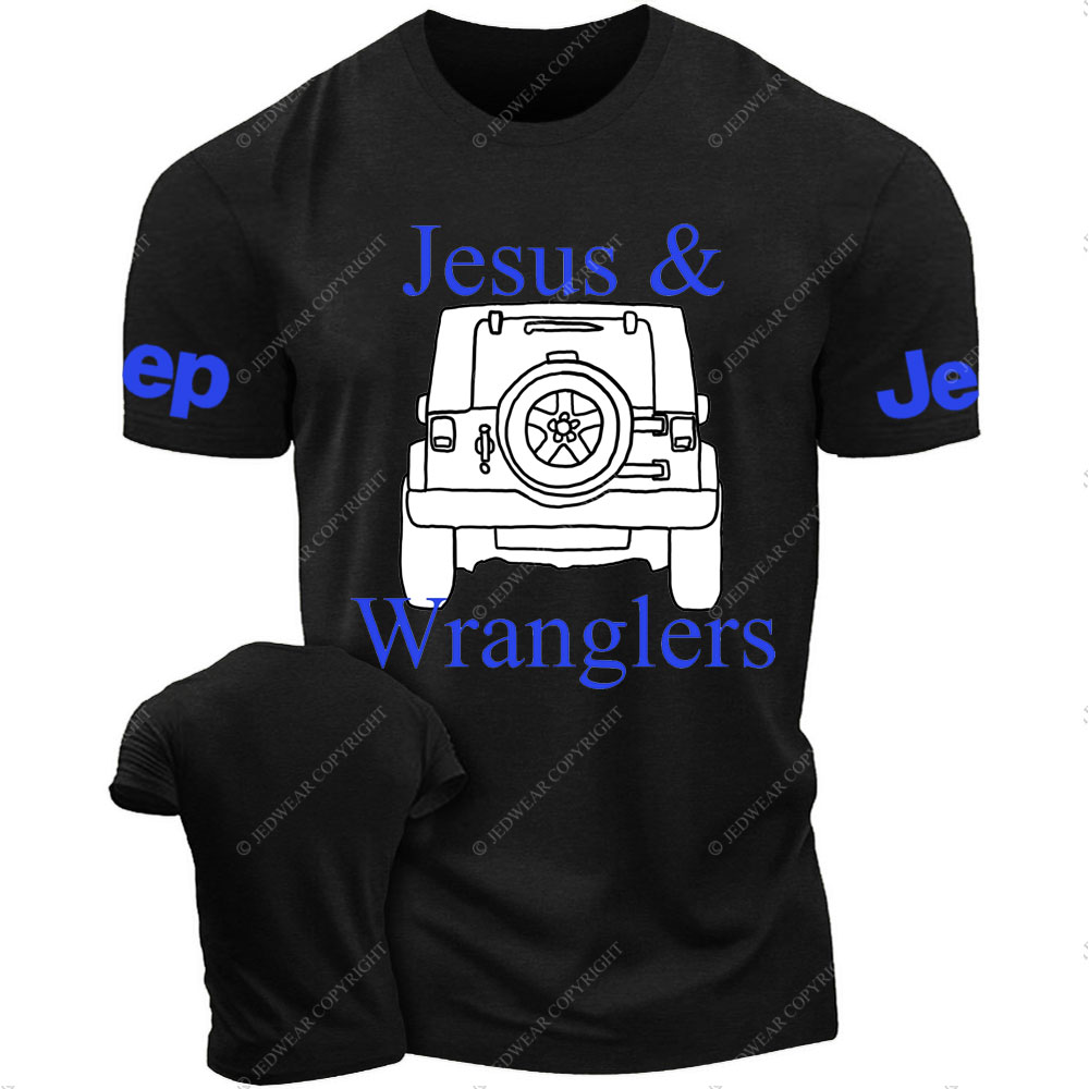 Jesus and Wranglers Jp T-Shirt