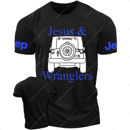 Jesus and Wranglers Jp T-Shirt