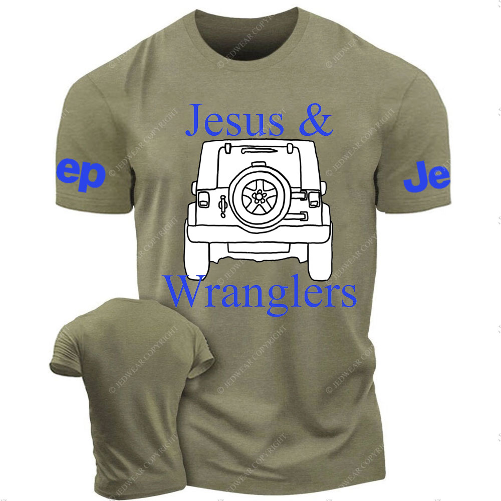Jesus and Wranglers Jp T-Shirt