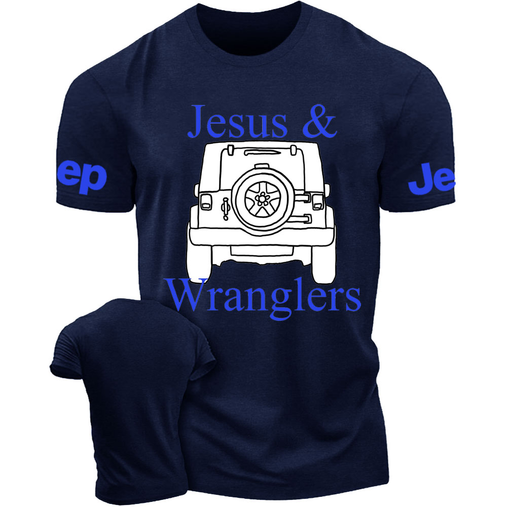 Jesus and Wranglers Jp T-Shirt
