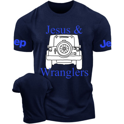 Jesus and Wranglers Jp T-Shirt