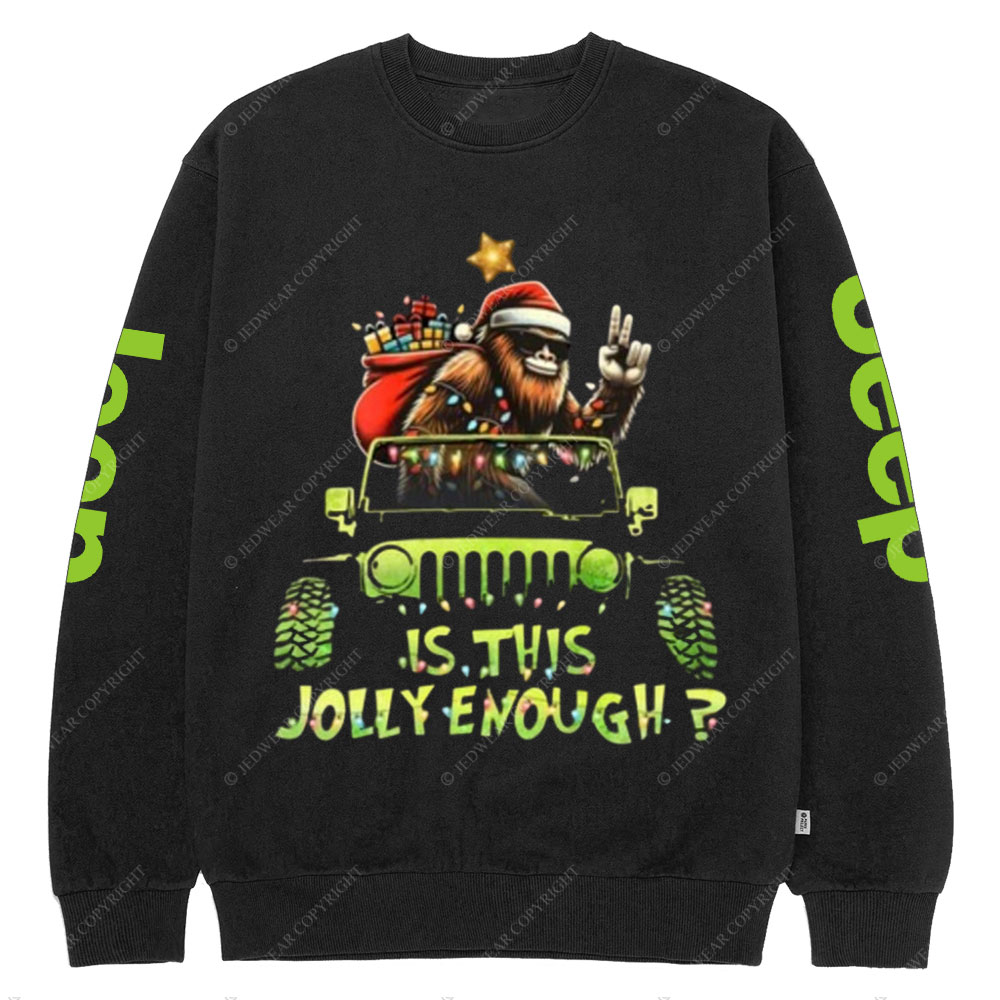Jolly Enough Bigfoot Jp Crew Neck Sweatshirt