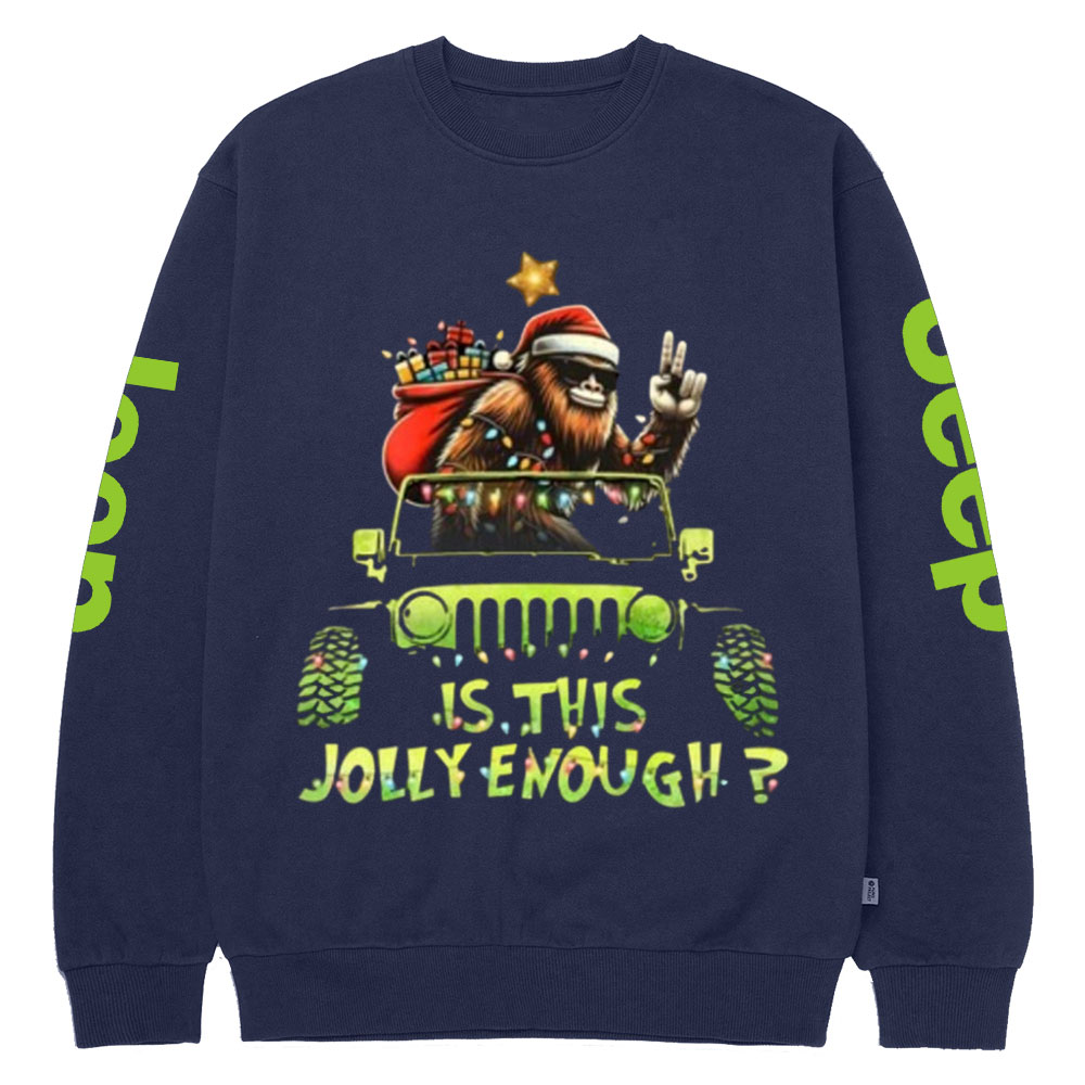 Jolly Enough Bigfoot Jp Crew Neck Sweatshirt
