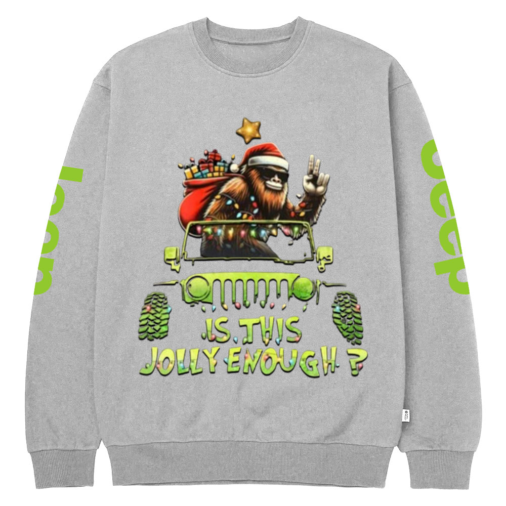 Jolly Enough Bigfoot Jp Crew Neck Sweatshirt