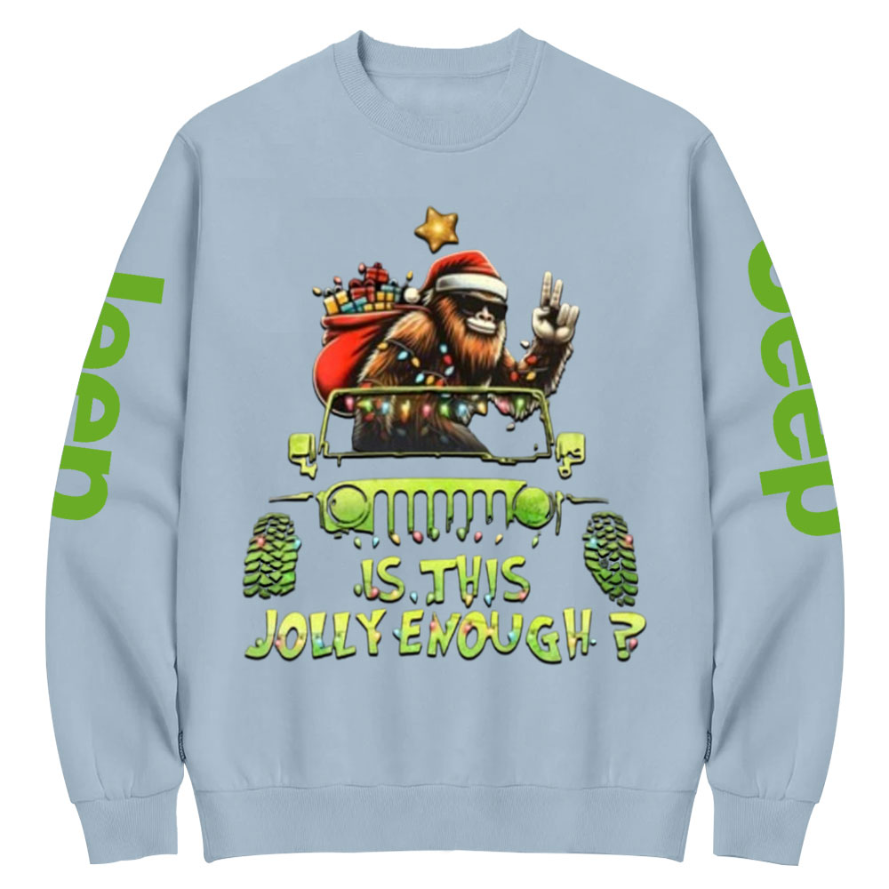 Jolly Enough Bigfoot Jp Crew Neck Sweatshirt