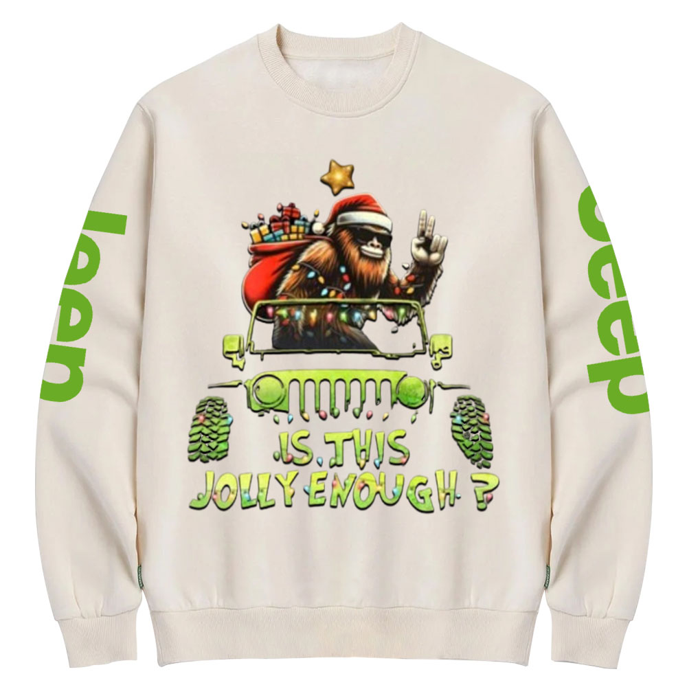 Jolly Enough Bigfoot Jp Crew Neck Sweatshirt