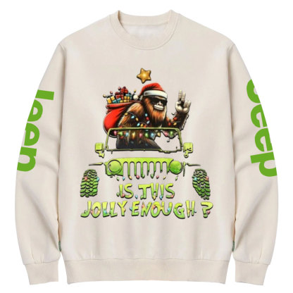 Jolly Enough Bigfoot Jp Crew Neck Sweatshirt