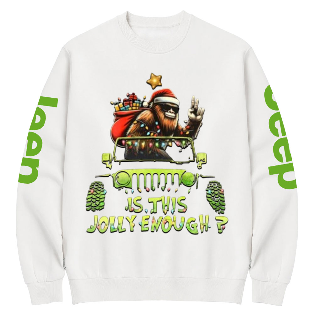 Jolly Enough Bigfoot Jp Crew Neck Sweatshirt