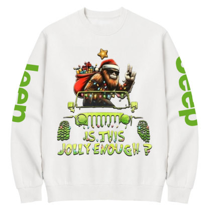 Jolly Enough Bigfoot Jp Crew Neck Sweatshirt