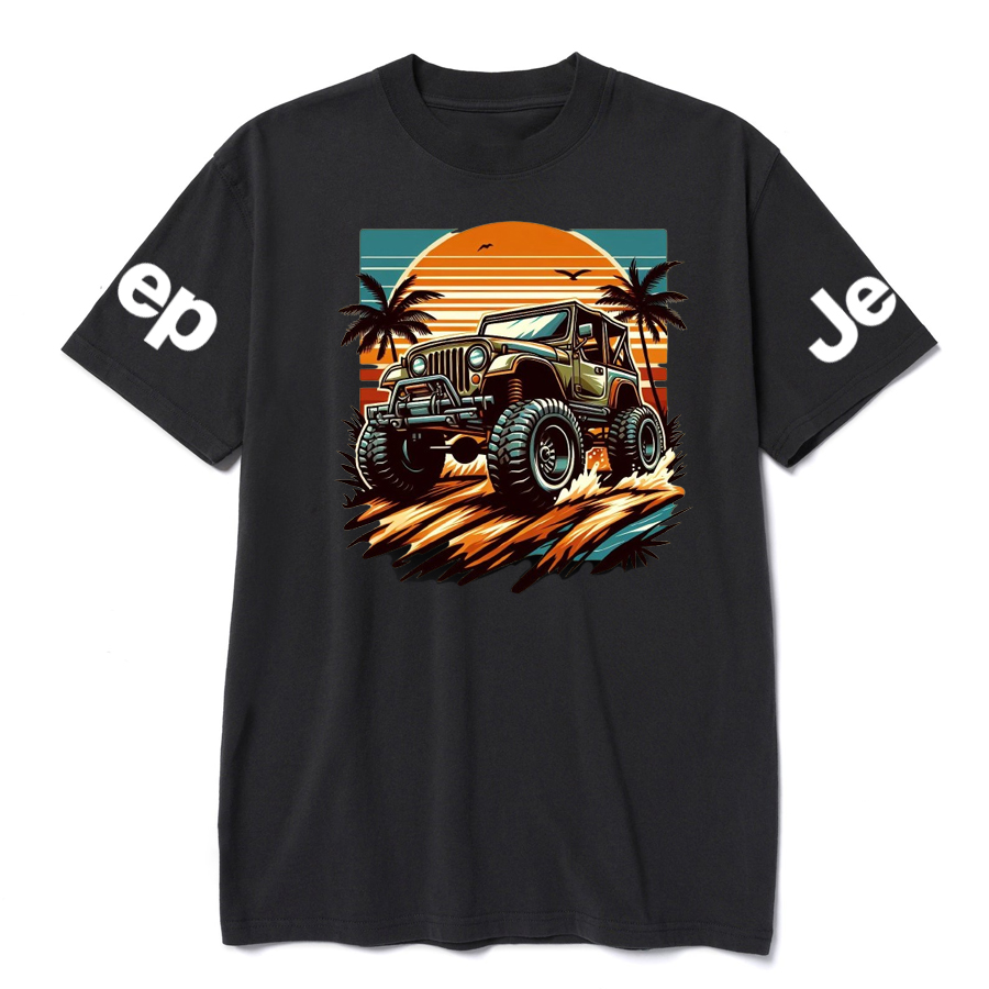 Jp 4X4 Orange Sunset T-Shirt