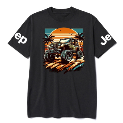 Jp 4X4 Orange Sunset T-Shirt