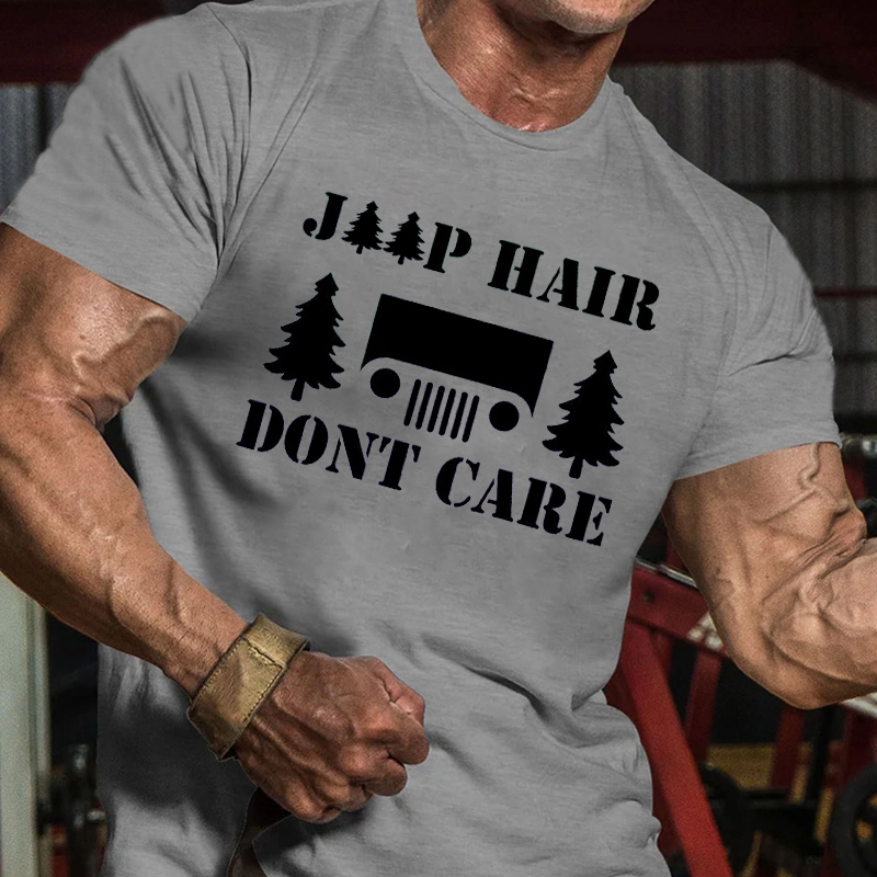 Jp Hair Don't Care - Tree Travel T-Shirt