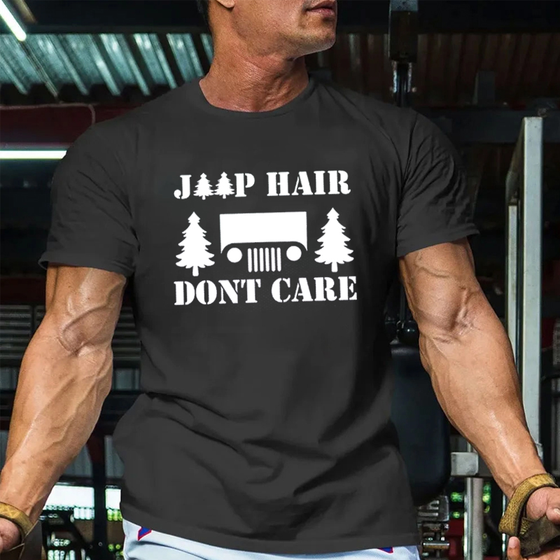 Jp Hair Don't Care - Tree Travel T-Shirt