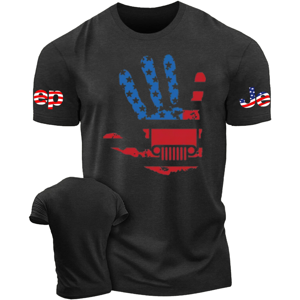 Jp Hand USA Flag T-Shirt