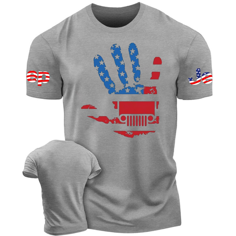 Jp Hand USA Flag T-Shirt