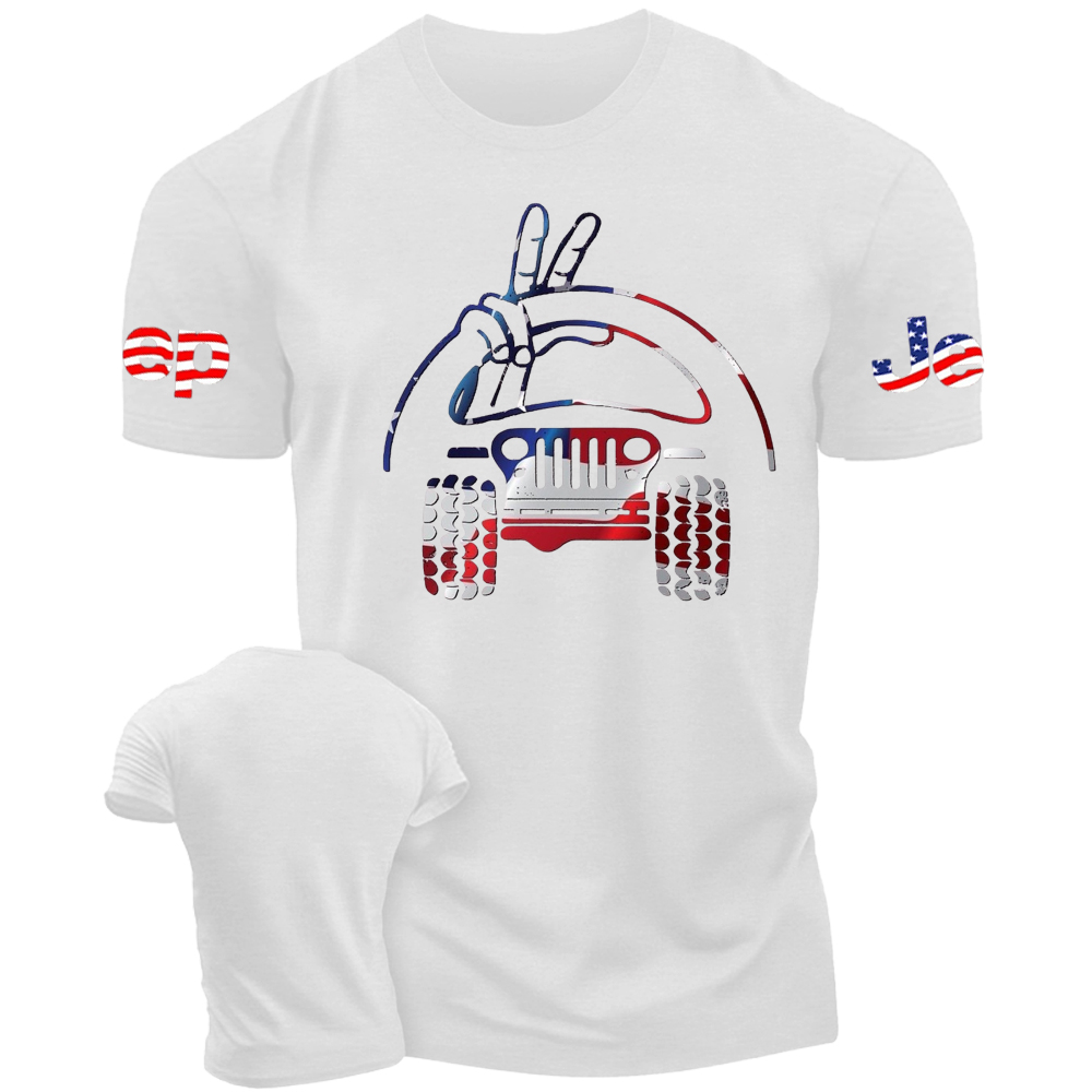 Jp Wave USA Flag T-Shirt
