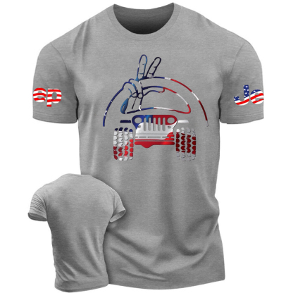 Jp Wave USA Flag T-Shirt