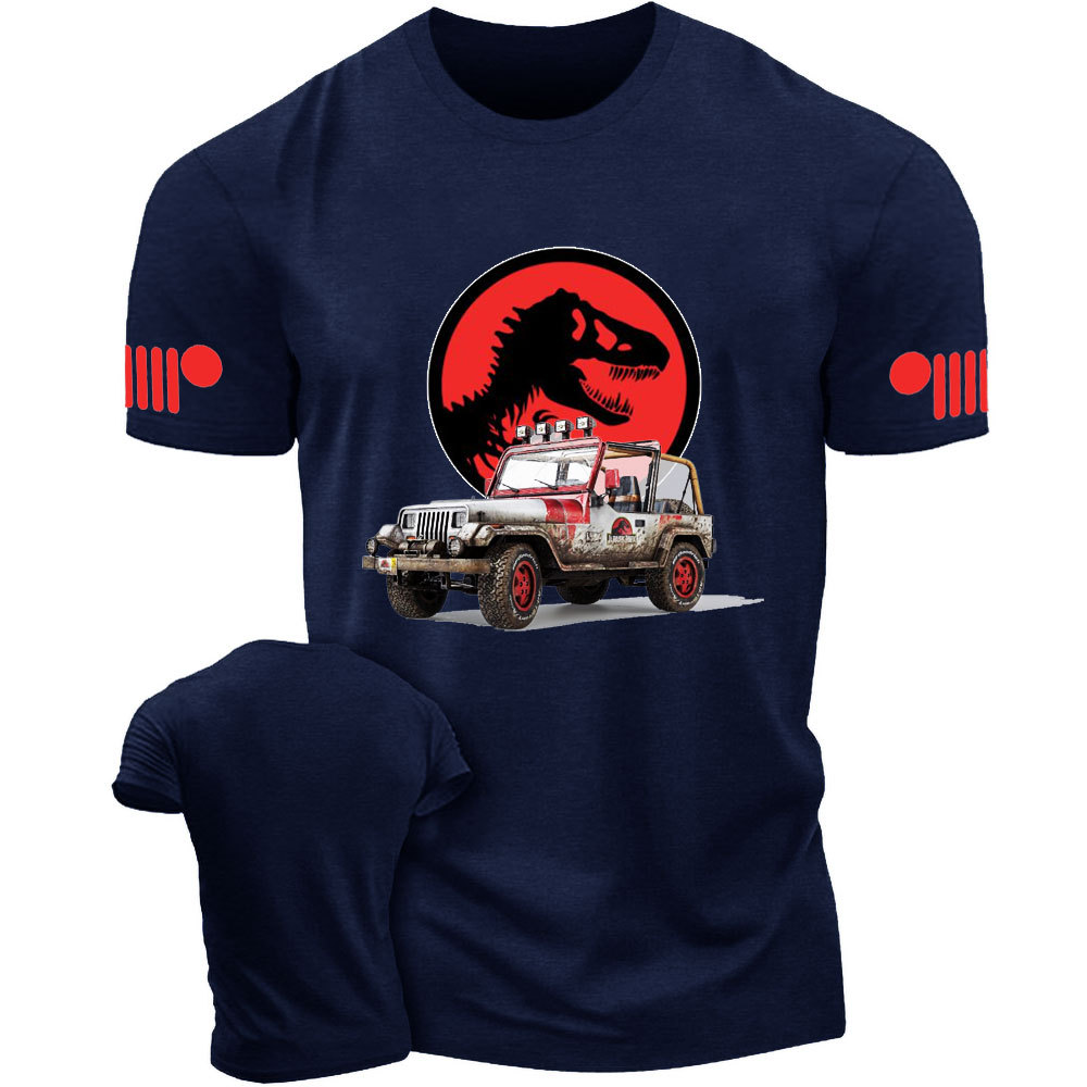 Jurassic Jp with Red Horror Rex T-shirt