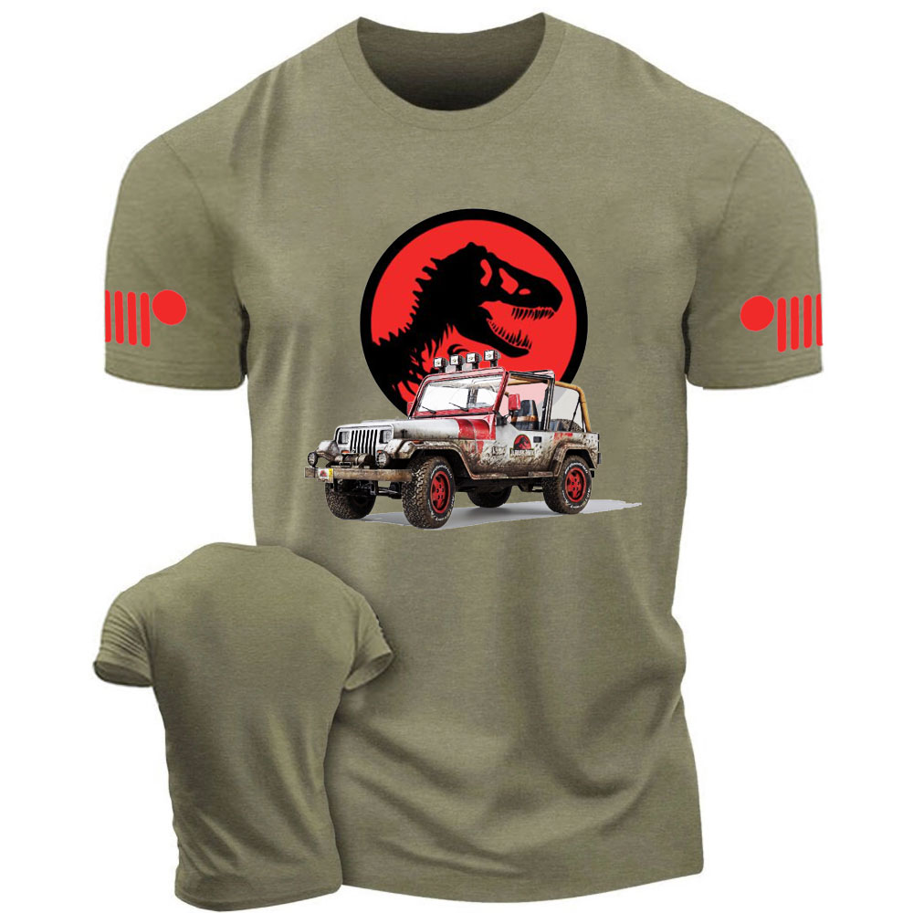 Jurassic Jp with Red Horror Rex T-shirt