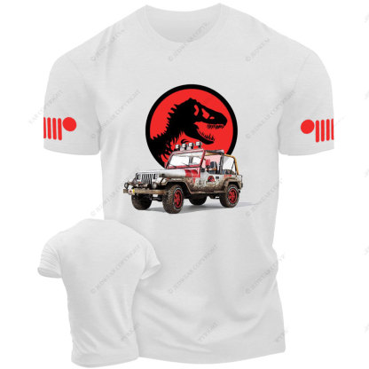 Jurassic Jp with Red Horror Rex T-shirt