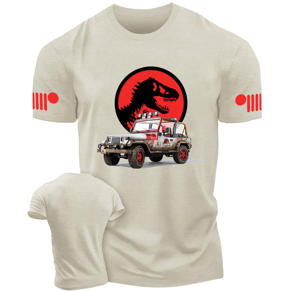 Jurassic Jp with Red Horror Rex T-shirt