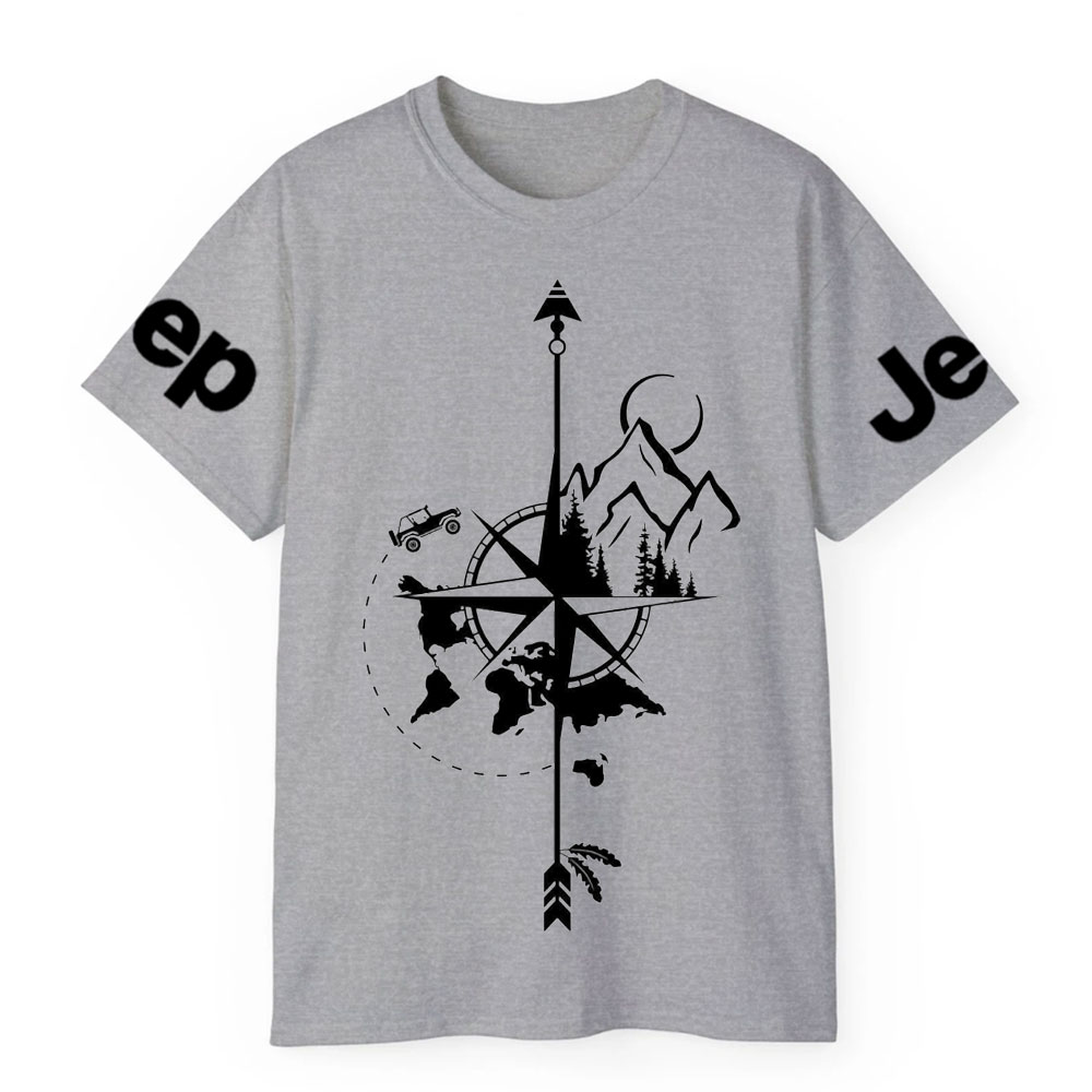 Compass Mountains Advanture Map Jp T-Shirt