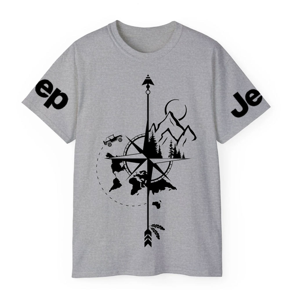 Compass Mountains Advanture Map Jp T-Shirt