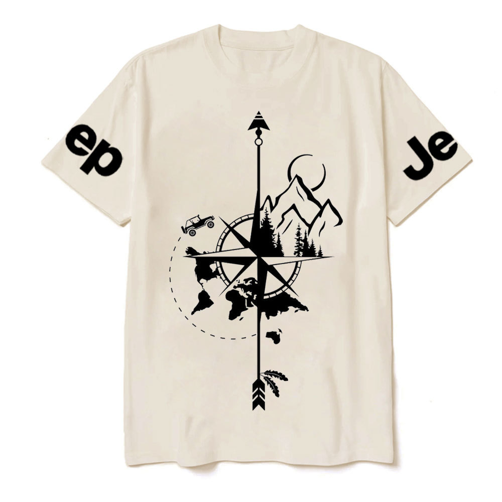 Compass Mountains Advanture Map Jp T-Shirt