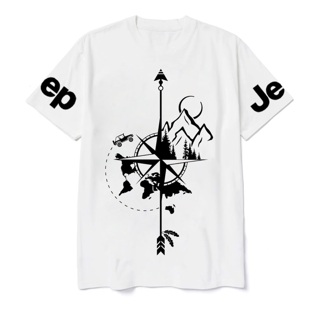 Compass Mountains Advanture Map Jp T-Shirt