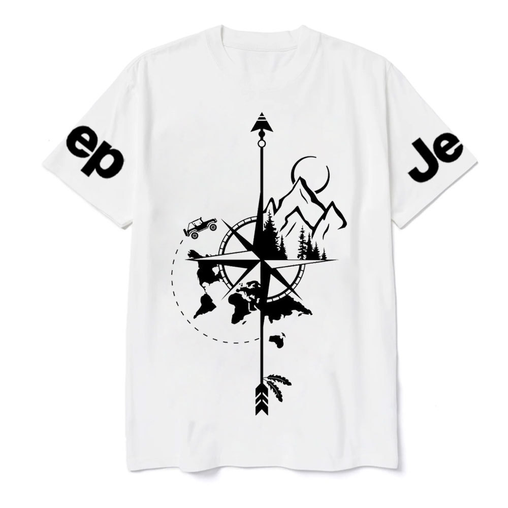 Compass Mountains Advanture Map Jp T-Shirt