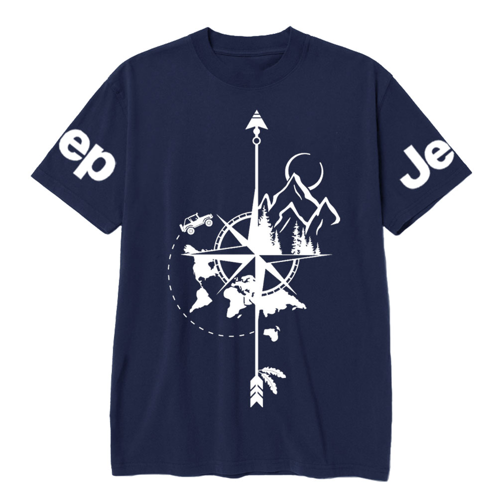 Compass Mountains Advanture Map Jp T-Shirt