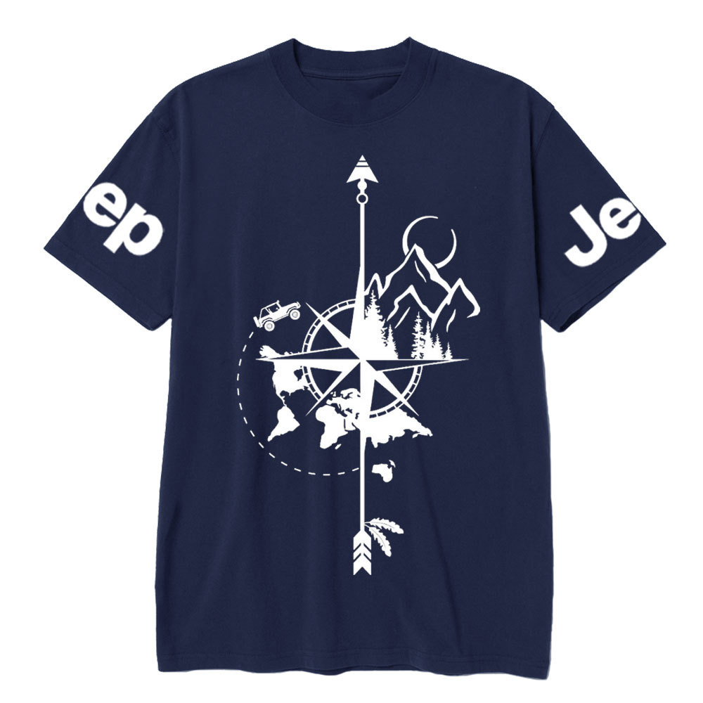 Compass Mountains Advanture Map Jp T-Shirt