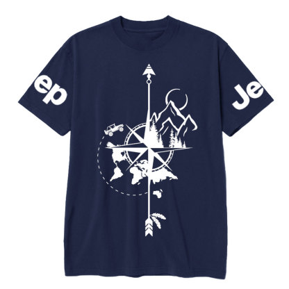 Compass Mountains Advanture Map Jp T-Shirt