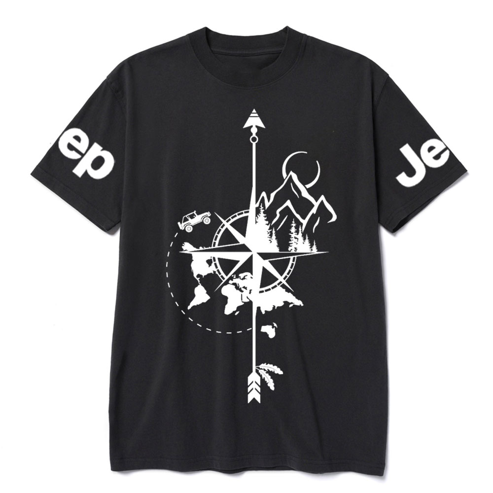 Compass Mountains Advanture Map Jp T-Shirt