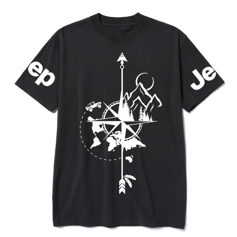 Compass Mountains Advanture Map Jp T-Shirt