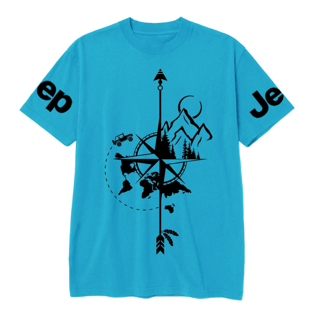 Compass Mountains Advanture Map Jp T-Shirt