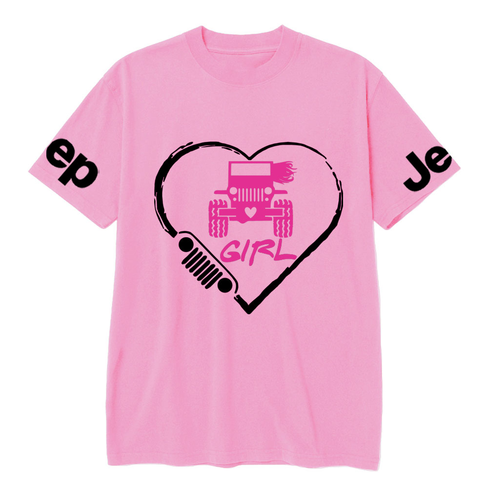 Pink Jp Hair, Don't Care Jp Girl T-Shirt