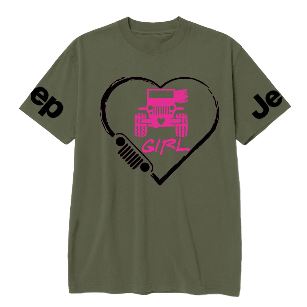 Pink Jp Hair, Don't Care Jp Girl T-Shirt