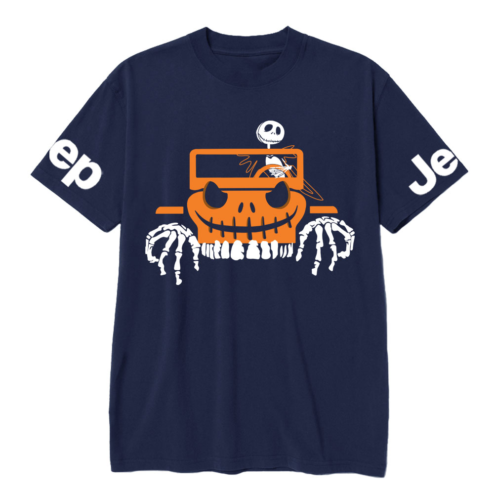 Jp Bone Grille Orange Halloween T-Shirt