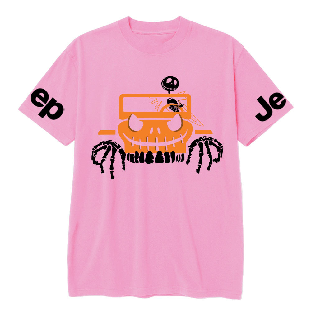 Jp Bone Grille Orange Halloween T-Shirt