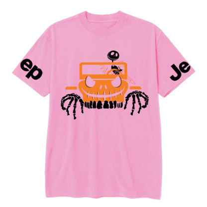 Jp Bone Grille Orange Halloween T-Shirt