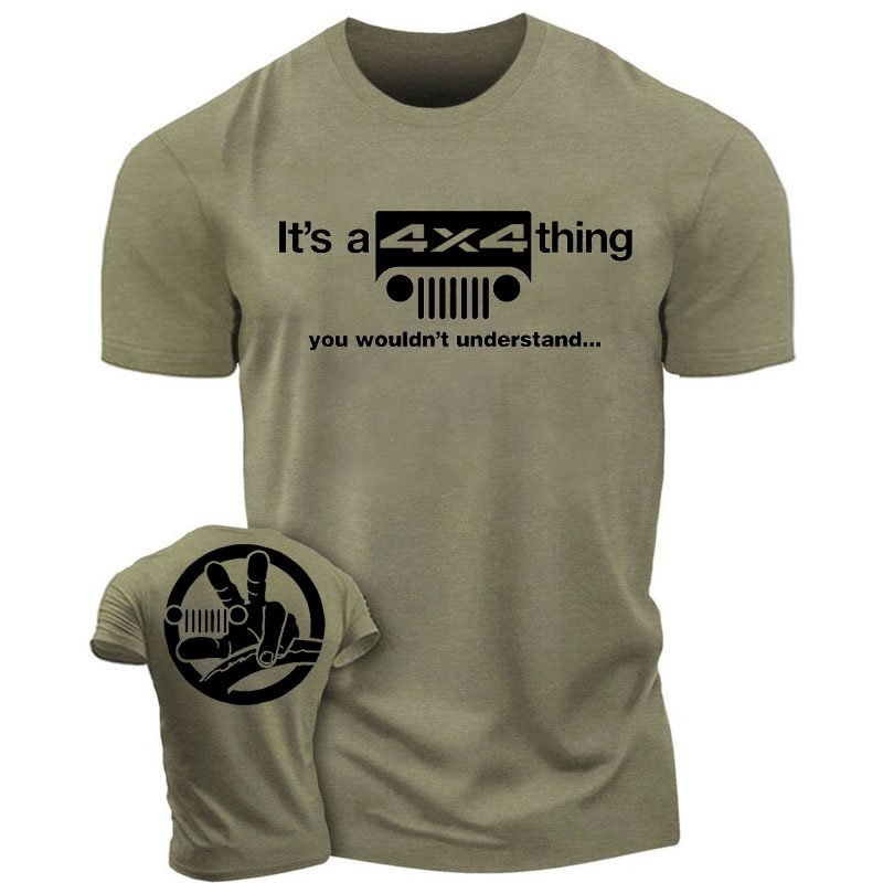 Jp Wave, It's A Jp Thing You Wouldn't Understand Funny Offroading 4x4 - Jps T-shirt