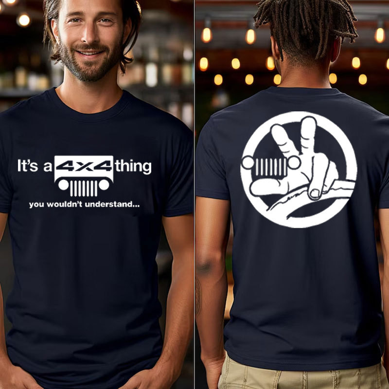 Jp Wave, It's A Jp Thing You Wouldn't Understand Funny Offroading 4x4 - Jps T-shirt