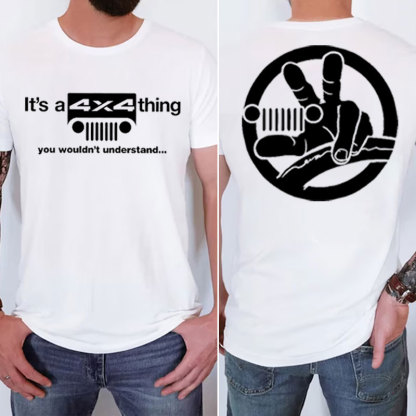 Jp Wave, It's A Jp Thing You Wouldn't Understand Funny Offroading 4x4 - Jps T-shirt