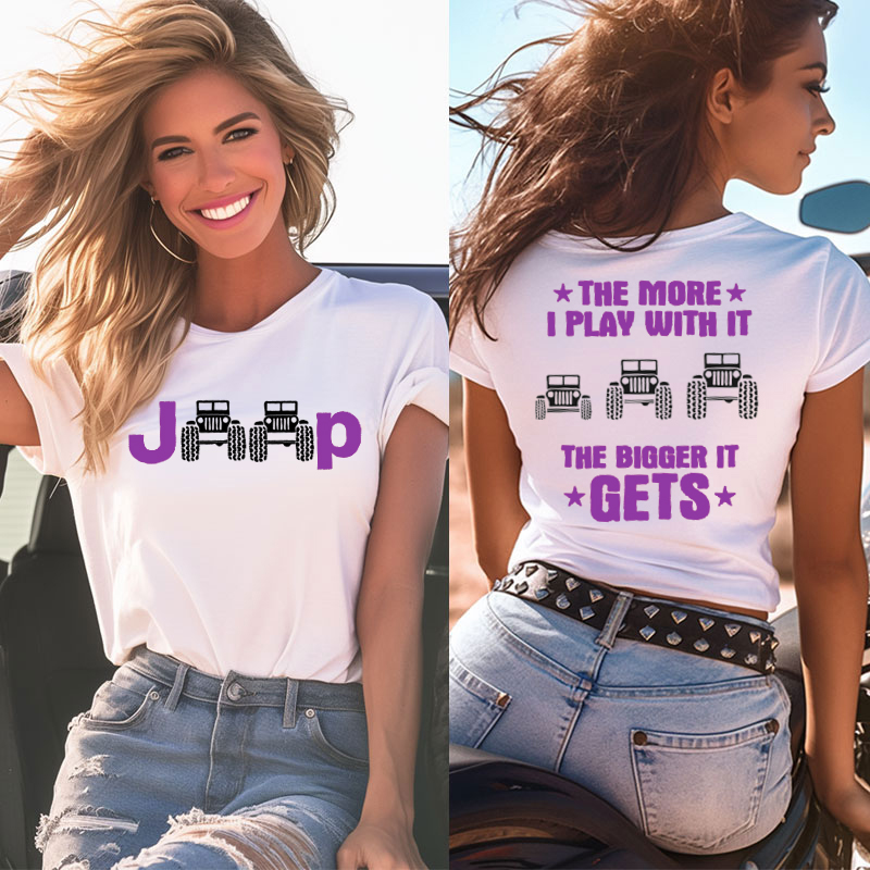 Jps The More I Play With It The Bigger I Get Women T-Shirt
